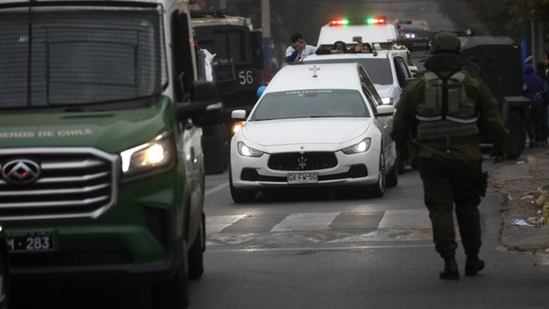 Fuegos artificiales y dos detenidos en un 'narcofuneral' de "extremo riesgo"