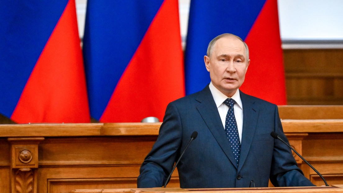 El presidente de Rusia, Vladímir Putin