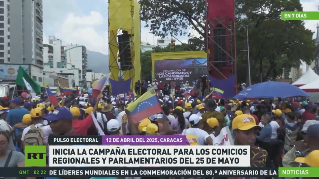 Inicia campaña electoral para comicios parlamentarios y regionales en Venezuela