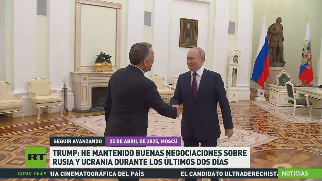Trump: He mantenido buenas negociaciones sobre Rusia y Ucrania durante los últimos dos días