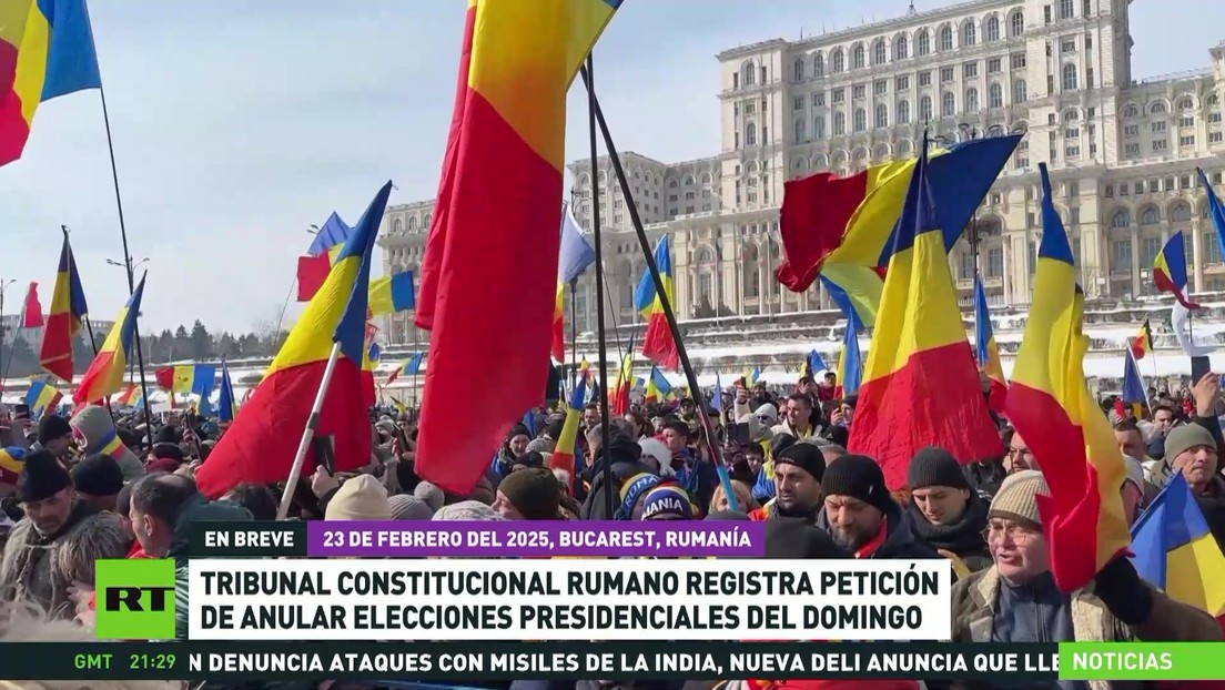 Tribunal Constitucional rumano registra petición de anular elecciones presidenciales del domingo