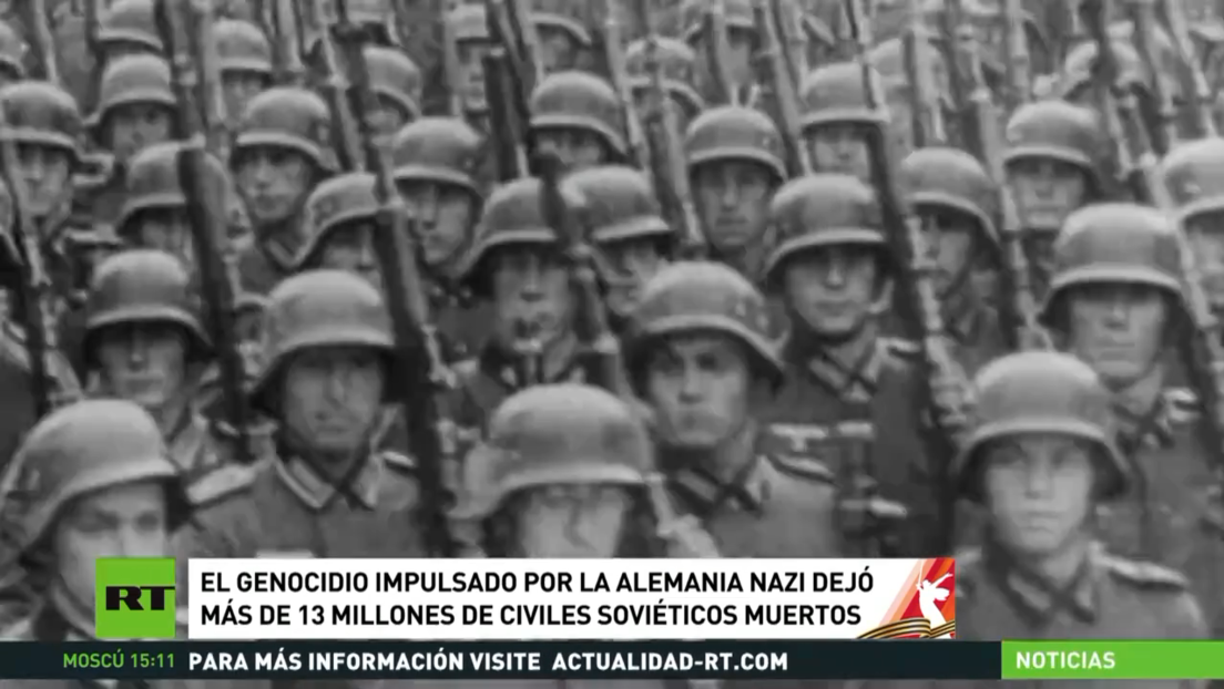 El genocidio impulsado por la Alemania nazi dejó más de 13 millones de civiles muertos en la URSS