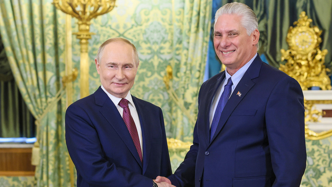 Rescate de la memoria histórica: Putin recibe a Díaz-Canel en Moscú