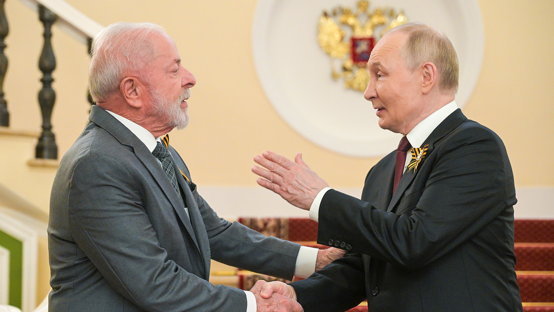 Putin se reúne con Lula da Silva tras el Desfile de la Victoria