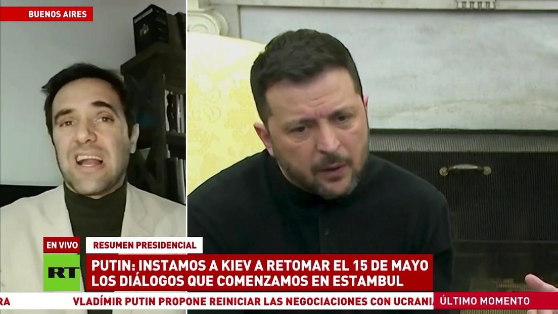 Putin tiende "una mano amistosa" a Kiev con su propuesta de retomar los diálogos