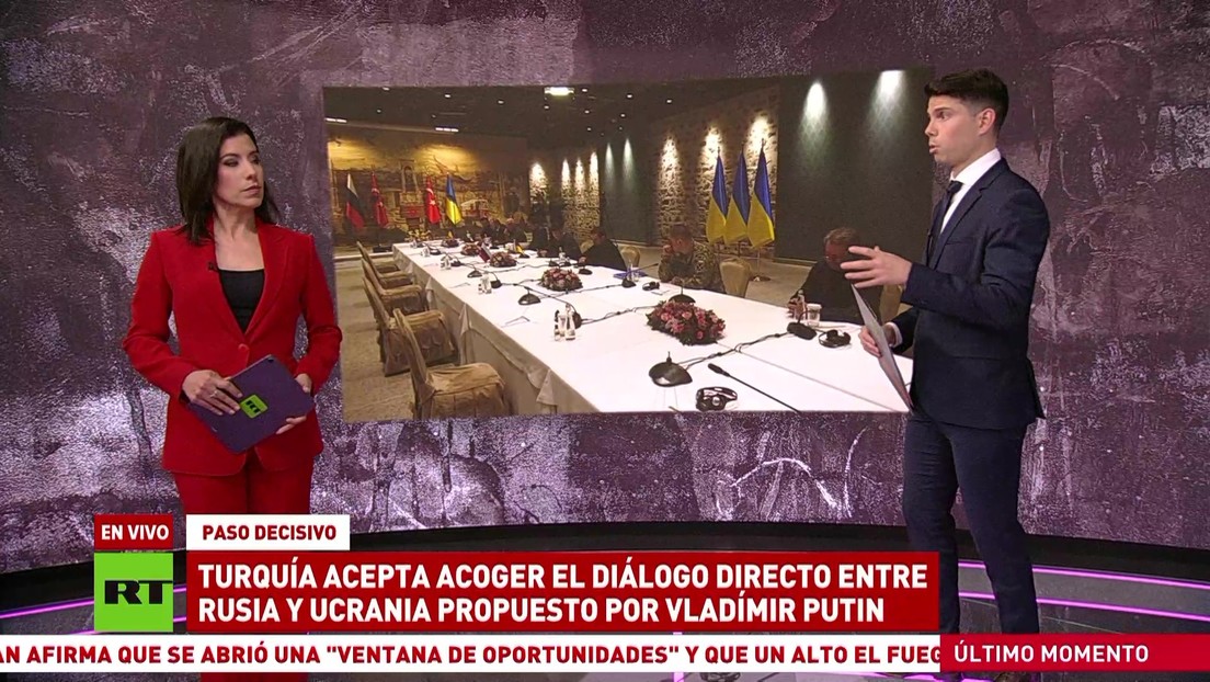 Turquía acepta acoger el diálogo entre Rusia y Ucrania propuesto por Putin