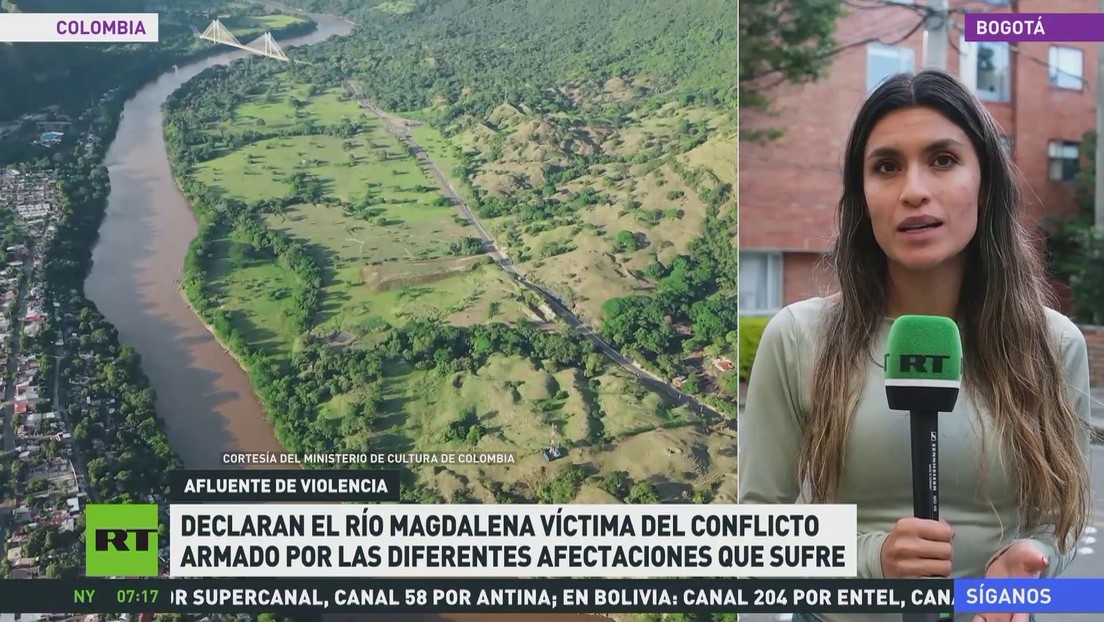 Declaran al río Magdalena víctima del conflicto armado en Colombia