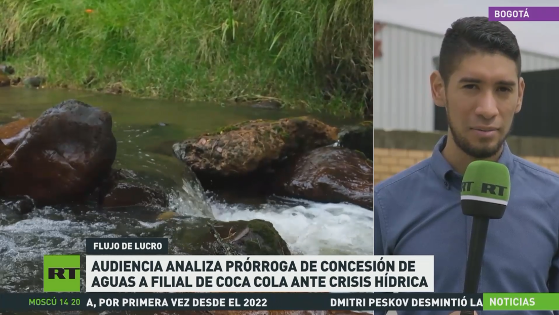 Analizan en Colombia la prórroga de concesión de agua a filial de Coca-Cola ante crisis hídrica