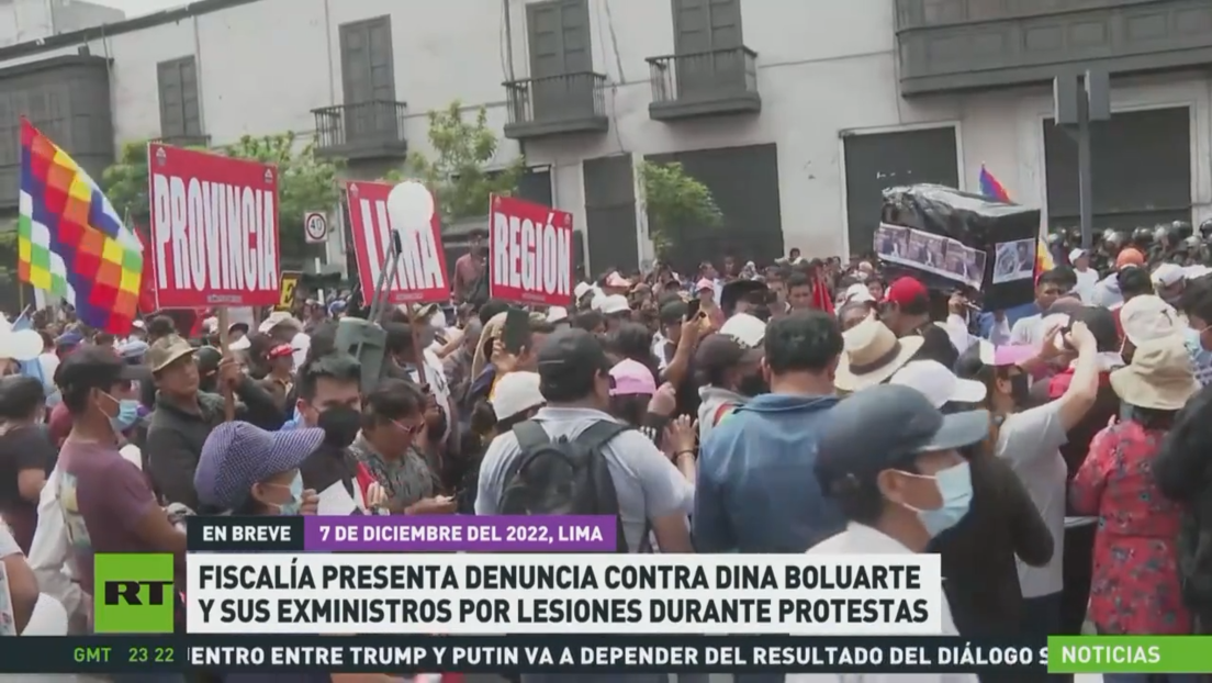 Fiscalía de Perú presenta denuncia contra Dina Boluarte y sus exministros por lesiones durante protestas