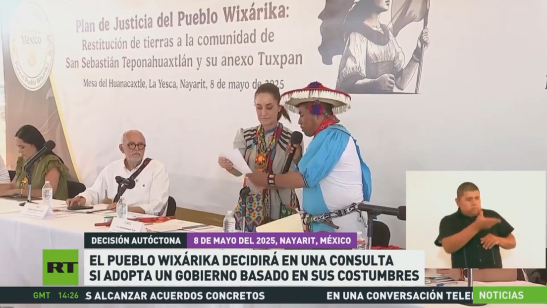 Pueblo wixárika, en México, decidirá en una consulta popular si adopta un gobierno basado en sus costumbres