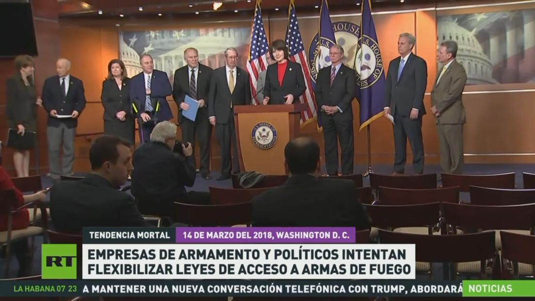 Empresas de armamento y políticos intentan flexibilizar leyes de acceso a las armas de fuego en EE.UU.