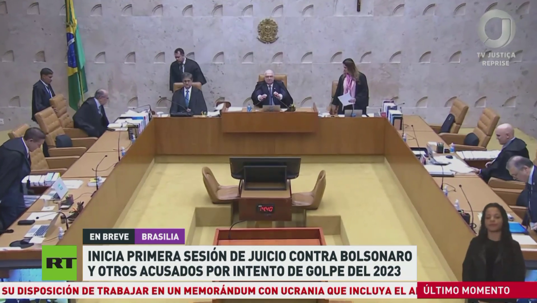 Arranca el juicio contra Bolsonaro y otros acusados por intento de golpe de Estado