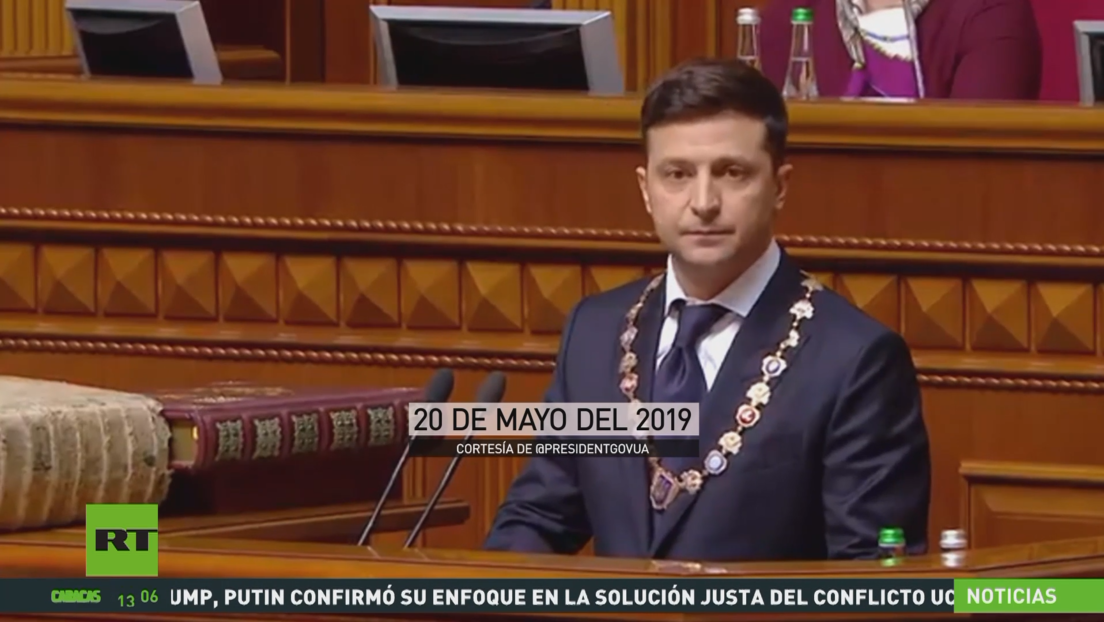 Palabras vs. hechos: Giro de Zelenski en 6 años, olvidando la paz y sin mandato legal ni elecciones
