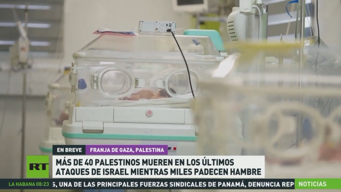 Más de 40 palestinos mueren en los últimos ataques de Israel mientras miles padecen hambre