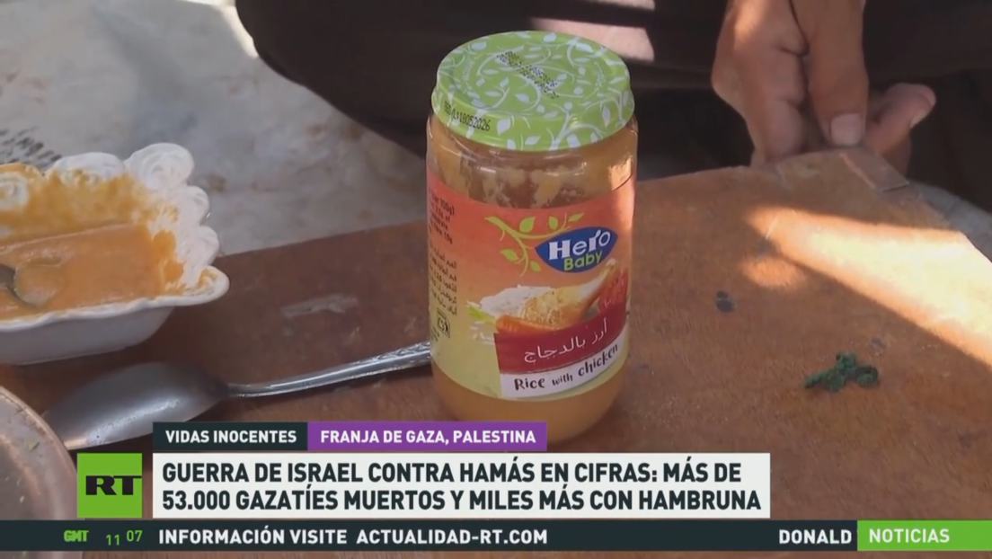 Guerra de Israel contra Hamás en cifras: más de 53.000 gazatíes muertos y miles más con hambruna
