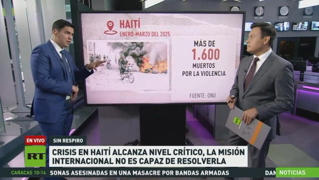 Situación en Haití alcanza un nivel crítico, la misión internacional no es capaz de resolverla
