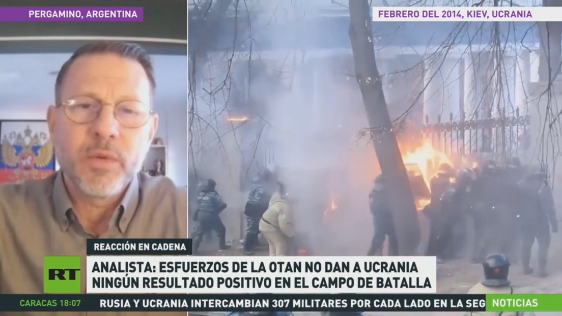 Analista: Esfuerzos de la OTAN no dan a Ucrania ningún resultado positivo en el campo de batalla