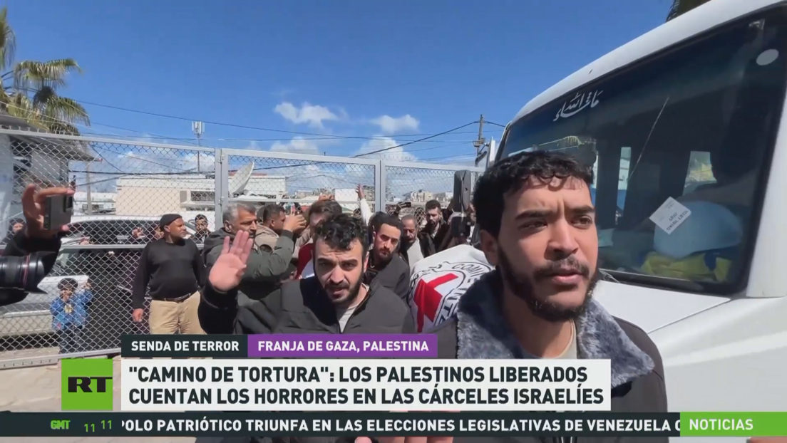 "Camino de tortura": Palestinos liberados cuentan los horrores en las cárceles israelíes