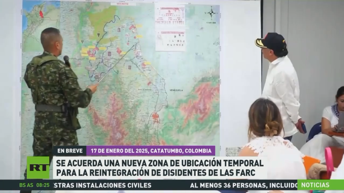 Acuerdan una nueva zona de ubicación temporal para la reintegración de disidentes de la FARC