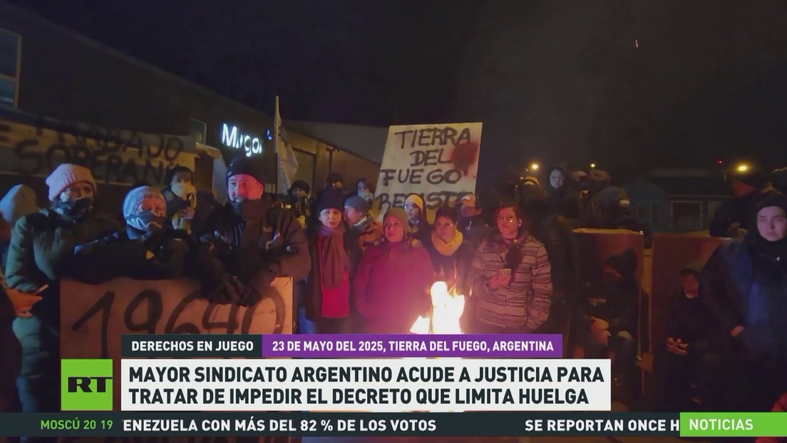Mayor sindicato argentino acude a la Justicia para tratar de impedir el decreto que limita la huelga