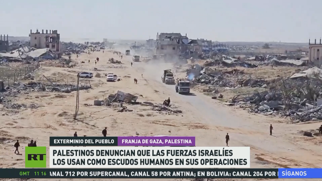Palestinos denuncian que las fuerzas israelíes los usan como escudos humanos en sus operaciones