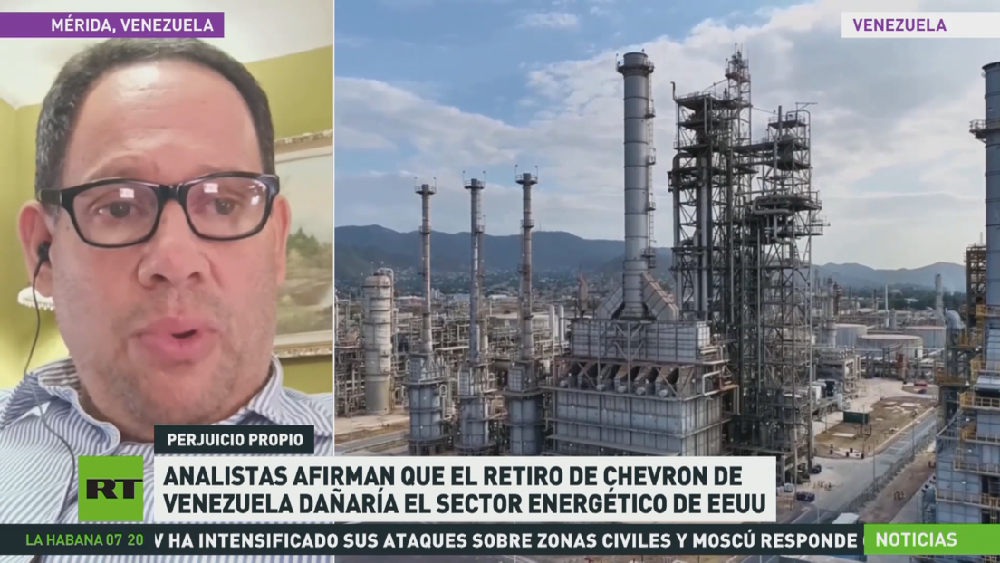 Analistas afirman que la retirada de Chevron de Venezuela dañaría el sector energético de EE.UU.