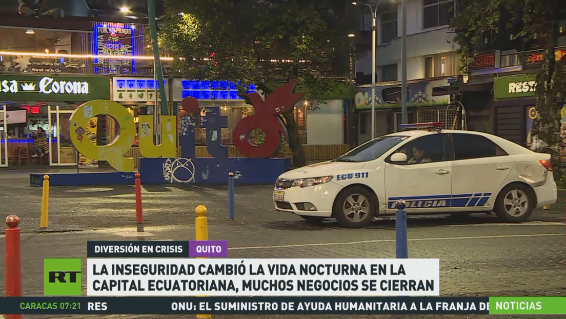 La inseguridad cambió la vida nocturna en la capital ecuatoriana, muchos negocios se cierran