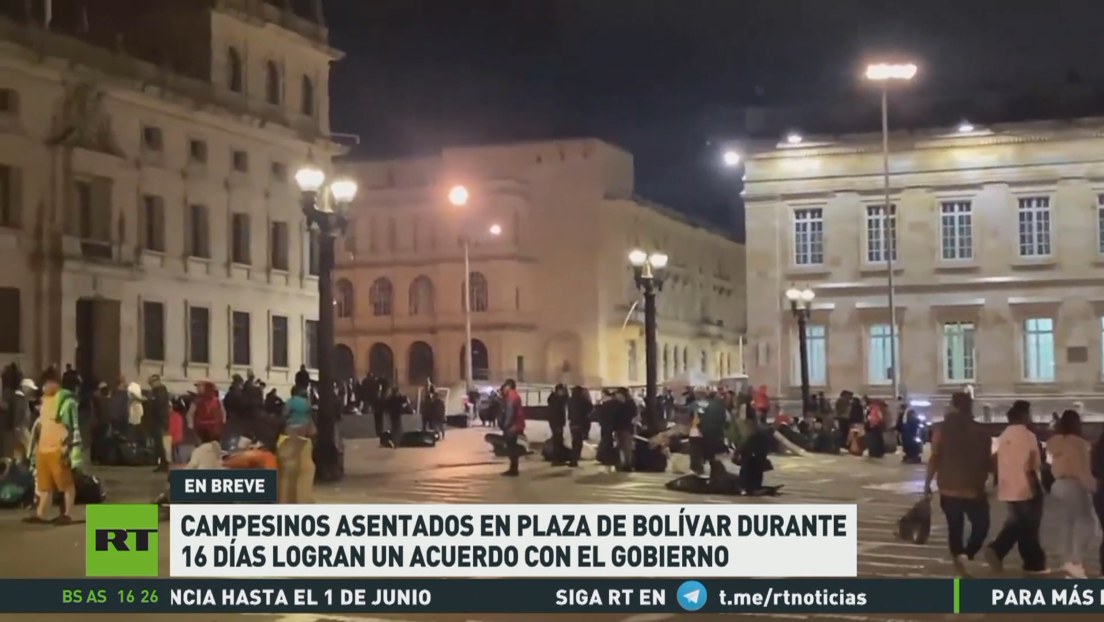 Gobierno y campesinos pactan en Colombia un acuerdo para afrontar problemas en sus territorios 