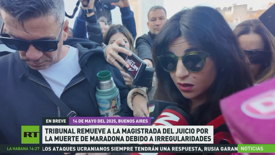 Tribunal argentino remueve a la magistrada del juicio por la muerte de Maradona debido a irregularidades  
