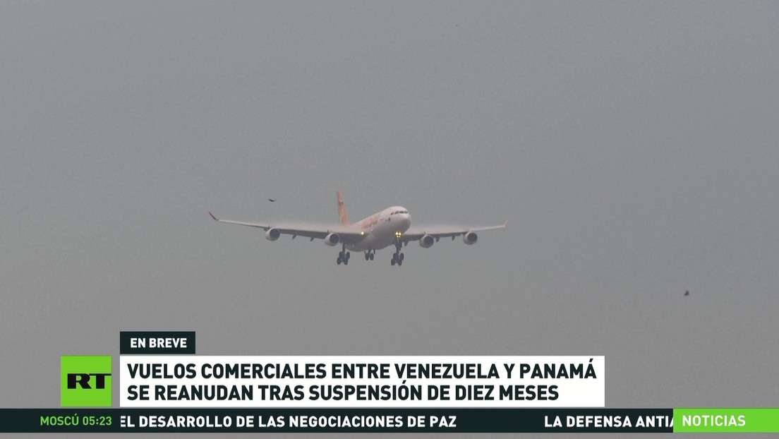 Vuelos comerciales entre Venezuela y Panamá se reanudan tras suspensión de diez meses