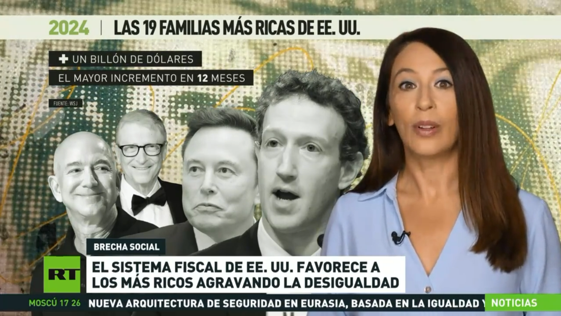 El sistema fiscal de EE.UU. favorece a los más ricos, agravando la desigualdad