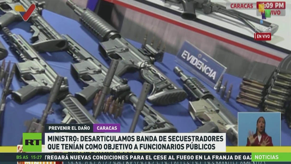 Desmantelan en Venezuela planes terroristas durante las elecciones regionales y legislativas