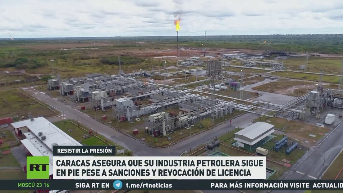Venezuela afirma que sus campos petroleros están funcionando pese a las sanciones y fin de licencias