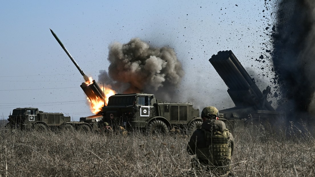 Ataque de represalia de Rusia contra objetivos militares de Ucrania