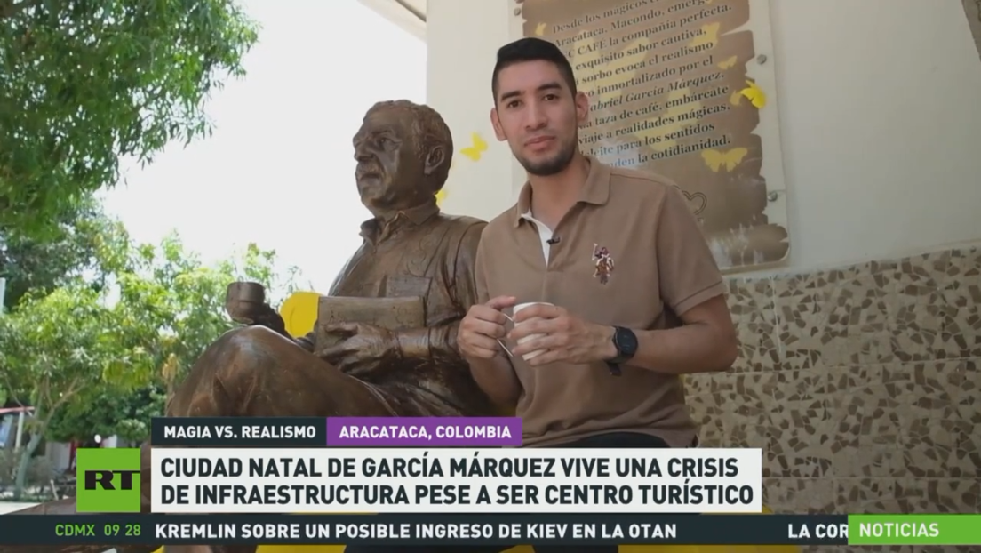 Ciudad natal de García Márquez vive crisis de infraestructura pese a ser centro turístico