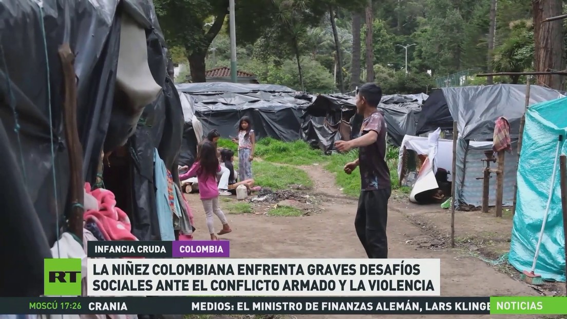 La niñez colombiana enfrenta graves desafíos sociales ante el conflicto armado y la violencia