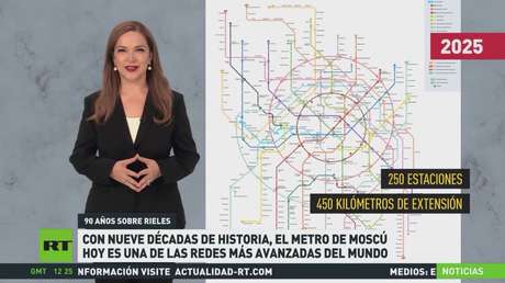 El Metro de Moscú cumple 90 años: una maravilla subterránea de ingeniería y belleza