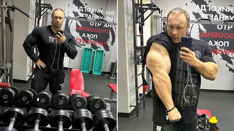 Muere el fisioculturista conocido como el 'Hulk ruso' tras falla multiorgánica
