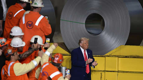 Trump duplica los aranceles sobre las importaciones de acero a EE.UU.