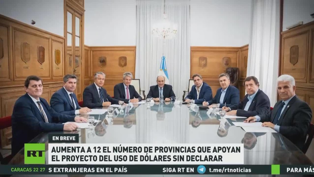 Aumenta a 12 el número de provincias argentinas que apoyan el proyecto del uso de dólares sin declarar
