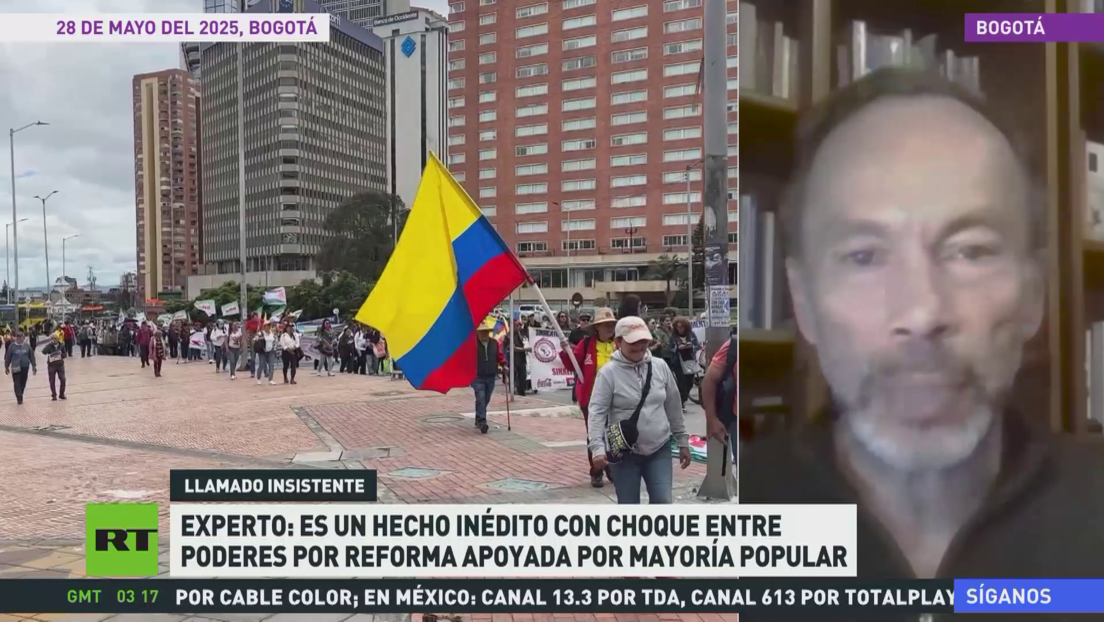 Experto: Colombia vive situación sin precedentes por discrepancias entre el Ejecutivo y el Legislativo