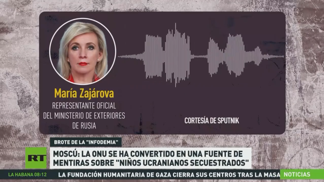Moscú: La ONU se ha convertido en una fuente de mentiras sobre "niños ucranianos secuestrados"