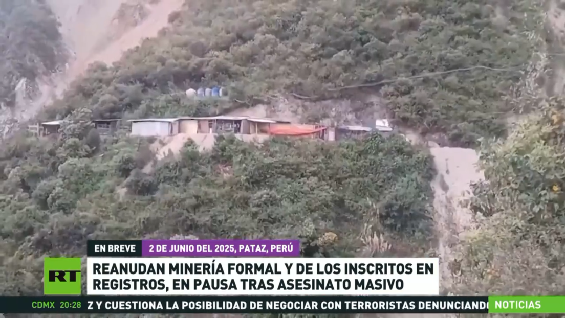 Reanudan minería en una región de Perú, en pausa tras asesinatos de trabajadores