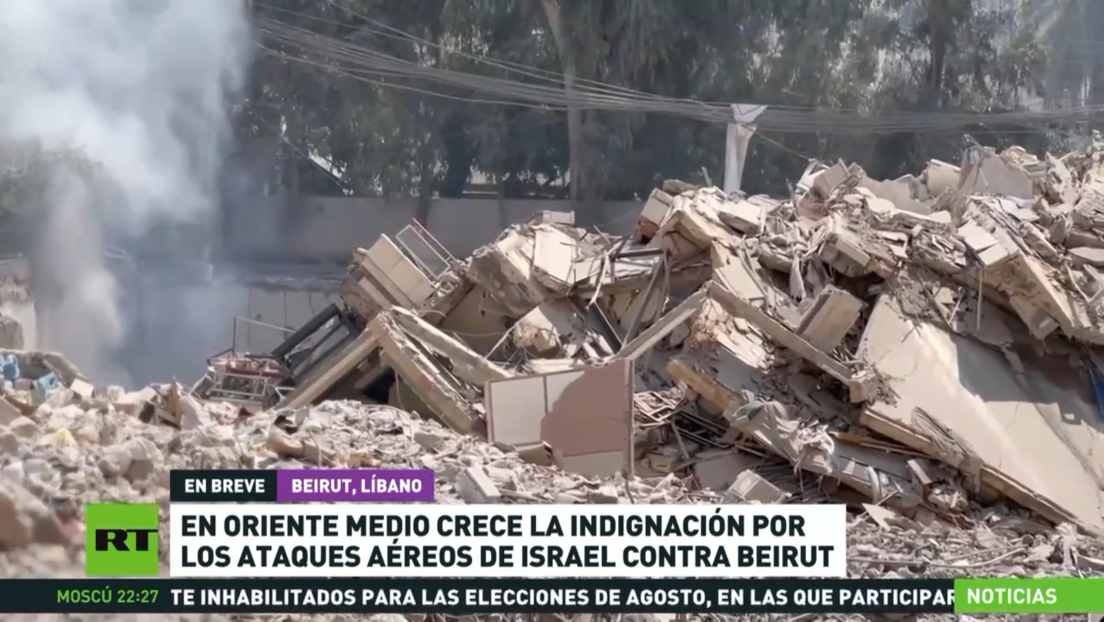 En Oriente Medio crece la indignación por los ataques aéreos de Israel contra Beirut