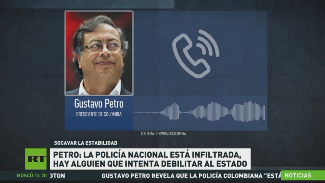 Petro: La Policía Nacional está infiltrada, hay alguien que intenta debilitar al Estado