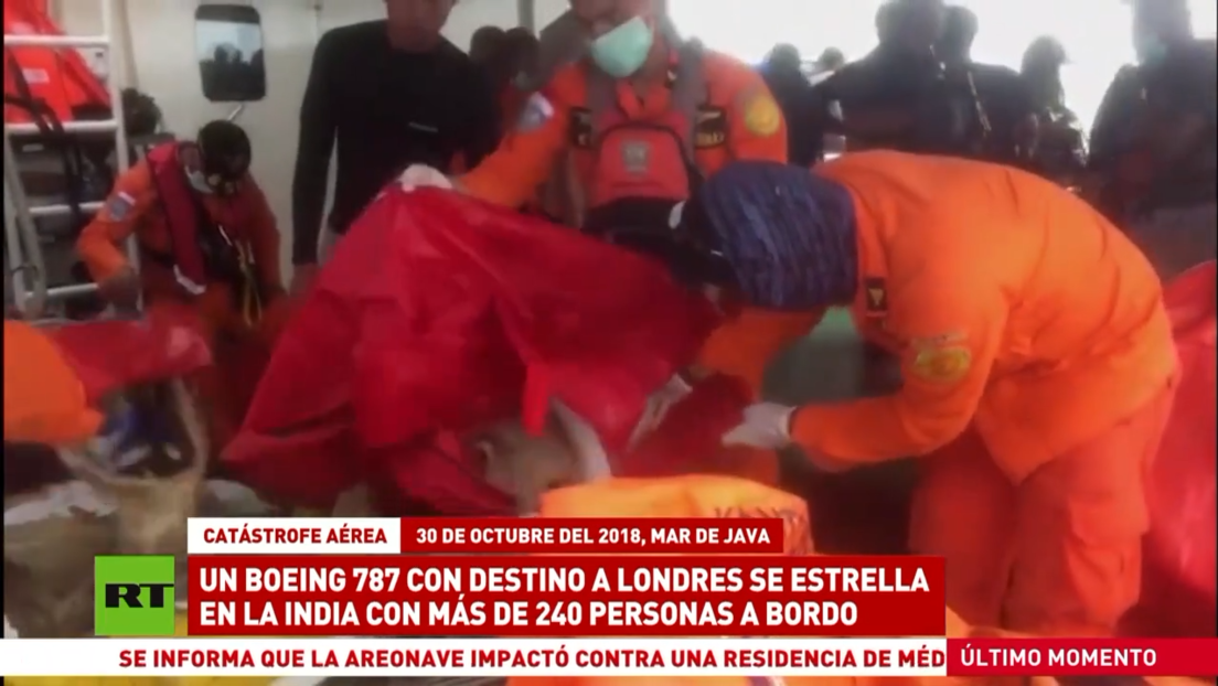 Un Boeing 787 con destino a Londres se estrella en la India con más de 240 personas a bordo
