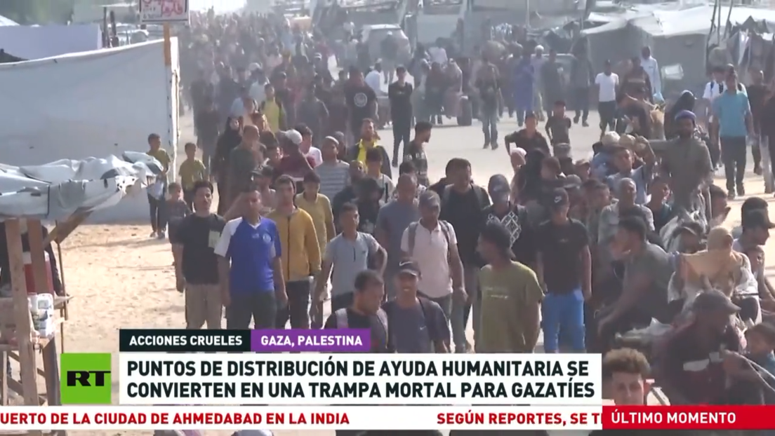 Puntos de distribución de ayuda humanitaria se convierten en una trampa mortal para gazatíes