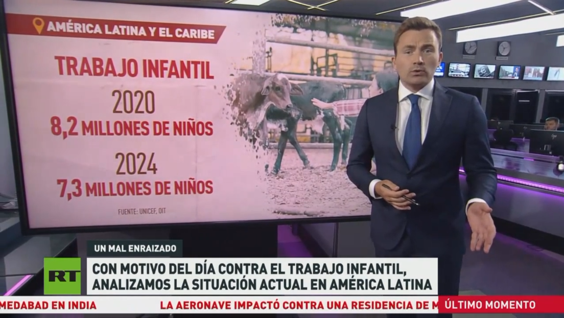 Experto: Bajos ingresos familiares conducen al trabajo infantil en toda América Latina