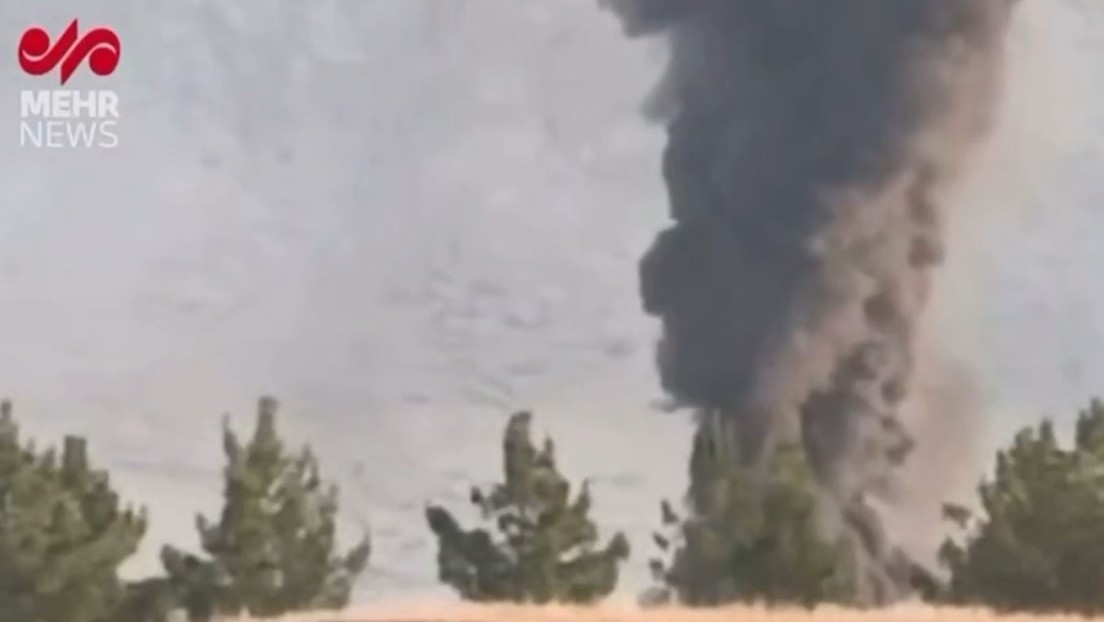 VIDEO del ataque de Israel contra una de las ciudades de Irán
