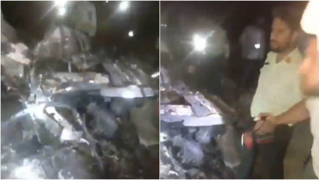 VIDEO: Primeras imágenes de un F-35 israelí derribado por Irán